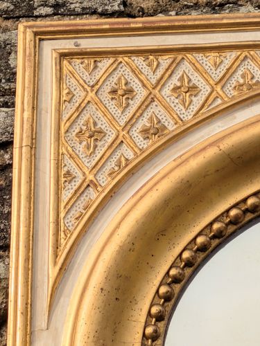 Superb Large French Gilt Chateau Mirror photo buy