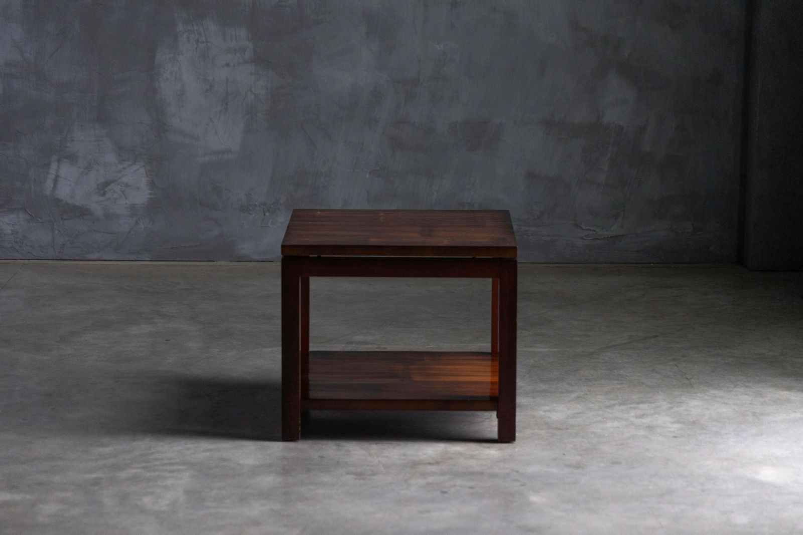 Bamboo Side Table By Axel Vervoordt, Belgium, 1980s photo Furniture