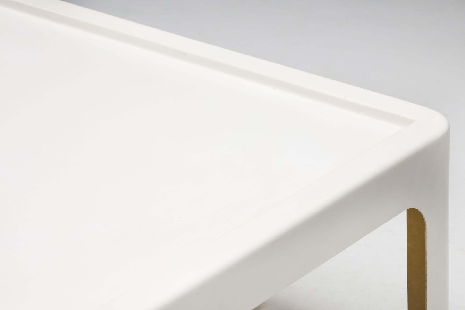 Arflex 'Solar' Coffee Table In Fiberglass By Carlo Bartoli, Italy, 1960s photo furniture