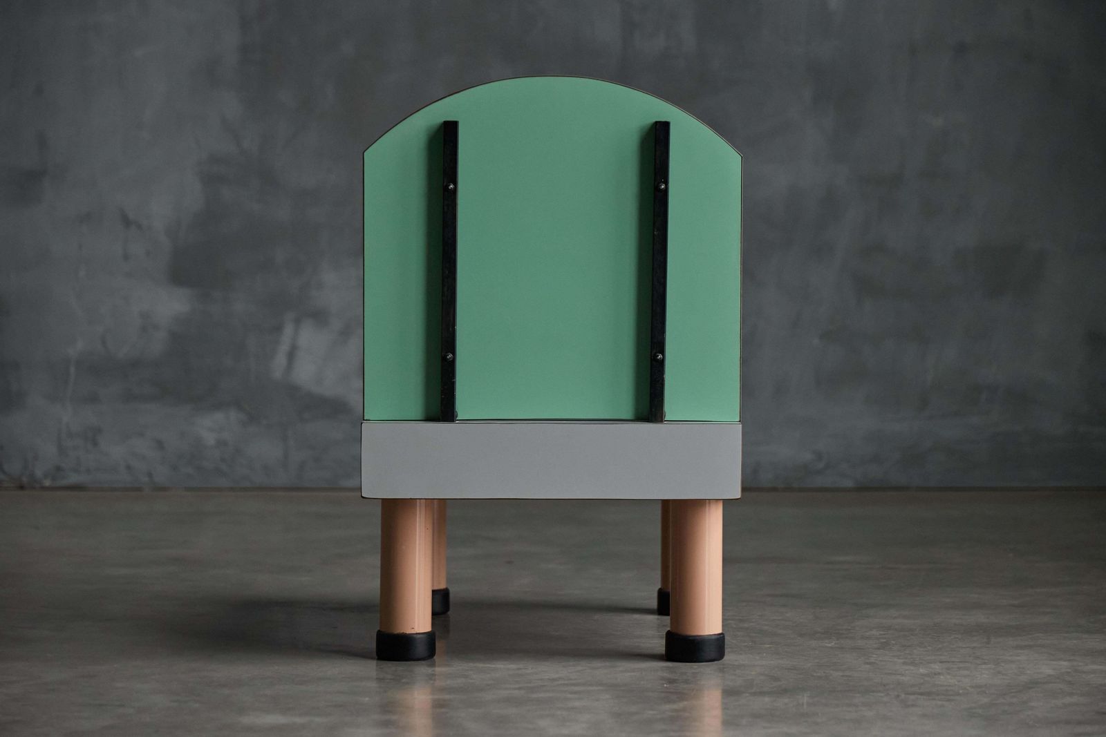 Sottsass Inspired Memphis Milano Chair, Italy, 1980s photo vintage