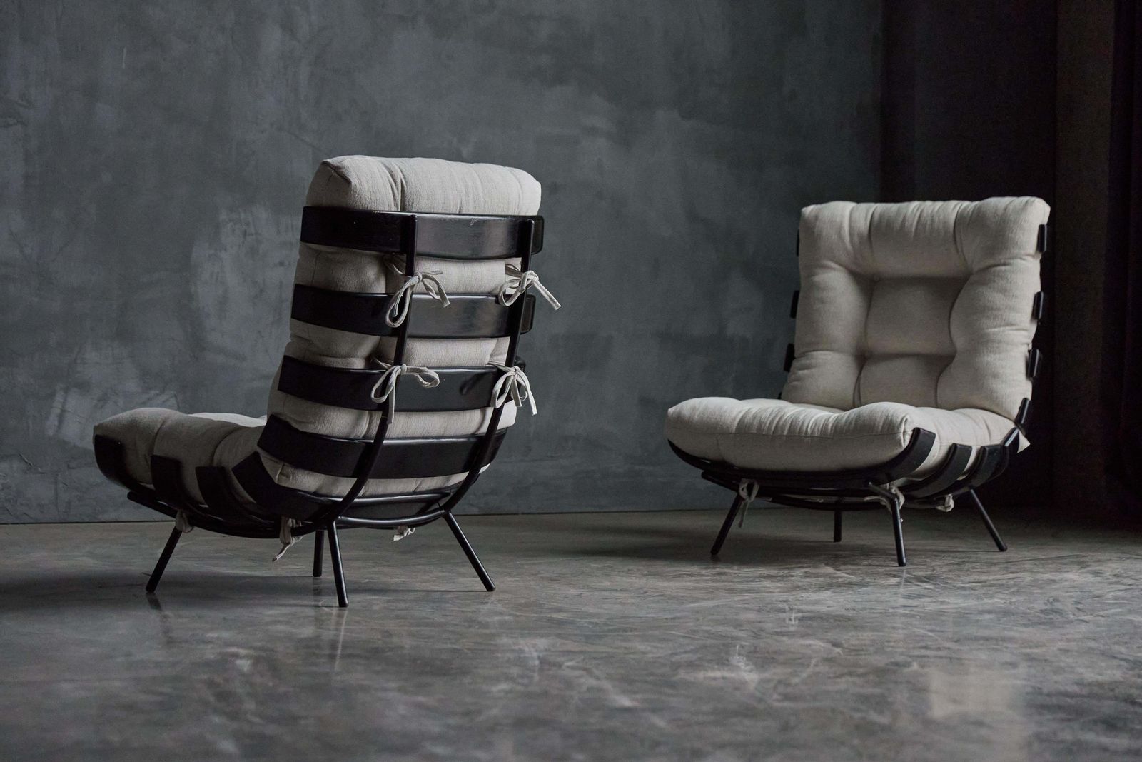 69724.0 Rare 'Costela' Lounge Chairs By Martin Eisler And Carlo Hauner, Brazil, 1954 photo