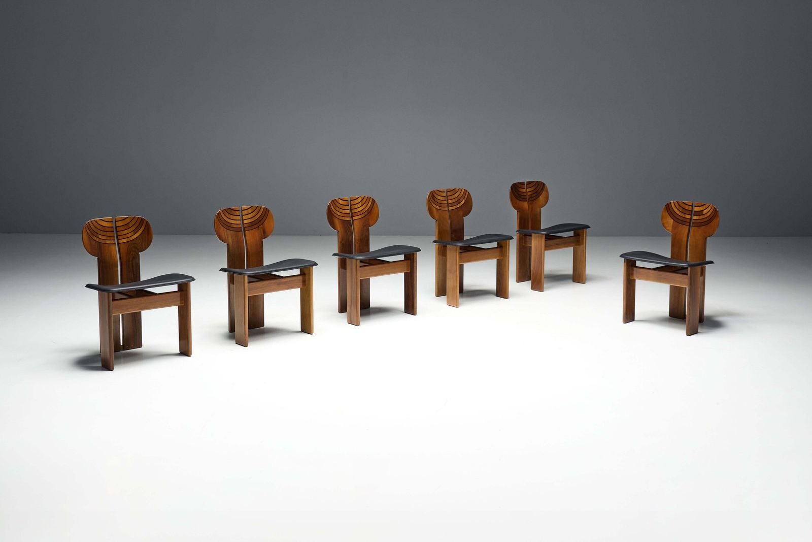 Dining Chairs 'Africa' By Afra & Tobia Scarpa For Maxalto, Italy, 1970s photo 6608.0