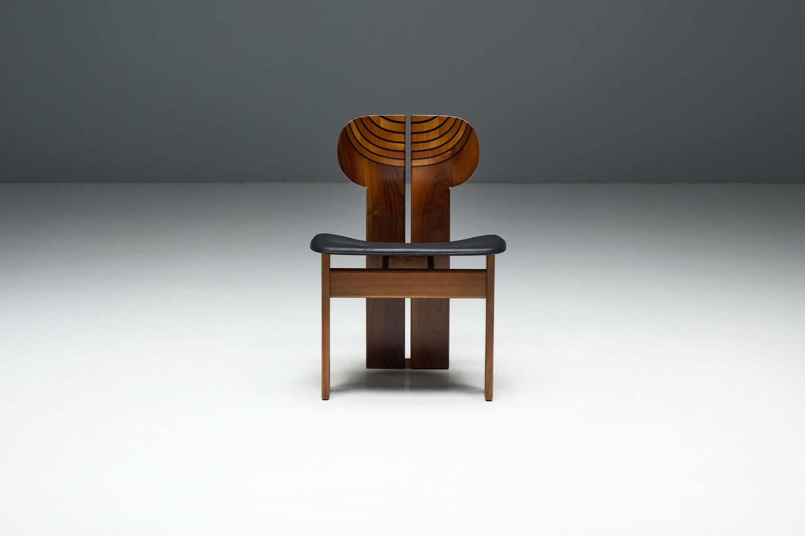 photo vintage Dining Chairs 'Africa' By Afra & Tobia Scarpa For Maxalto, Italy, 1970s