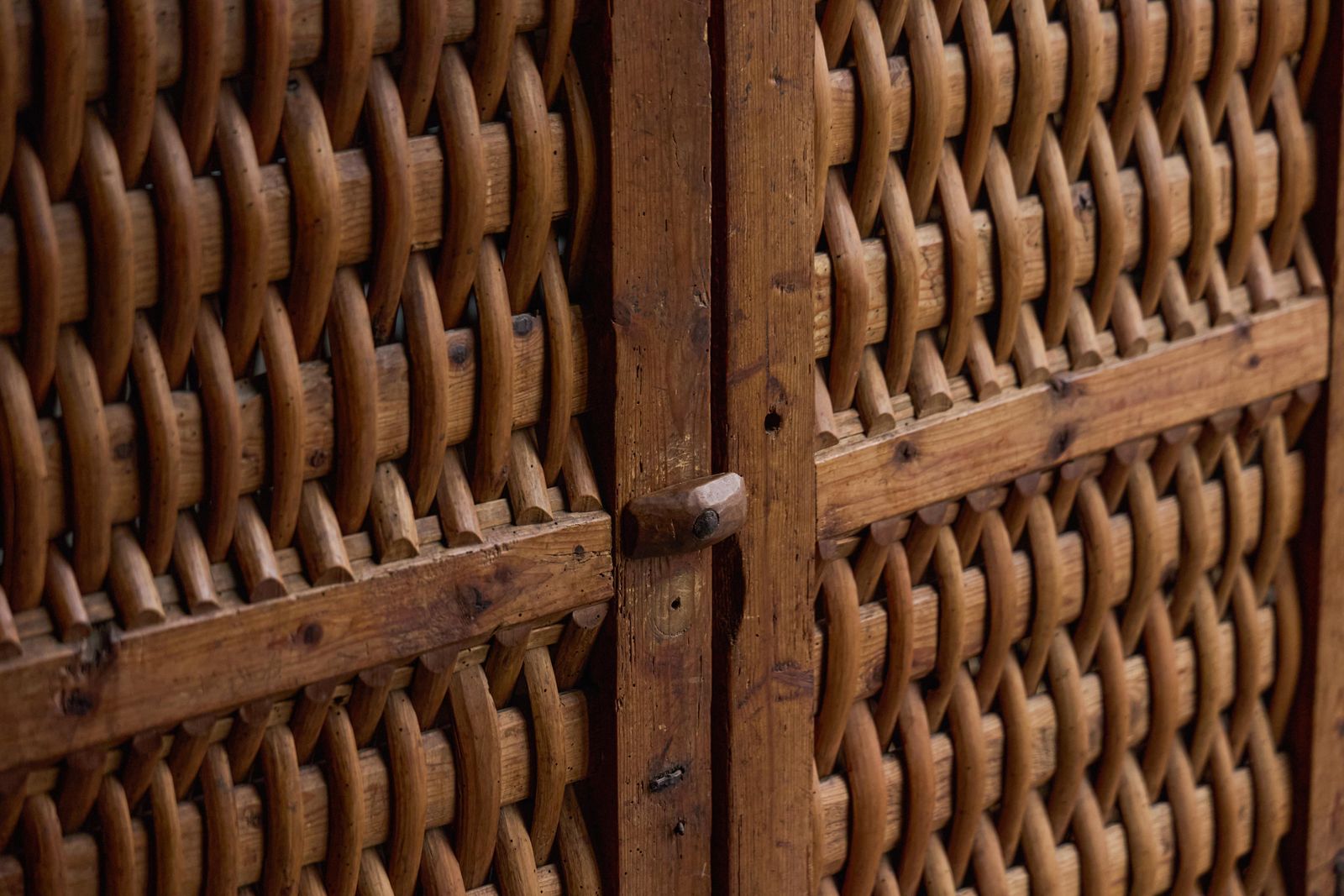 Rustic Art Populaire Pantry, France, Late 19th Century photo furniture