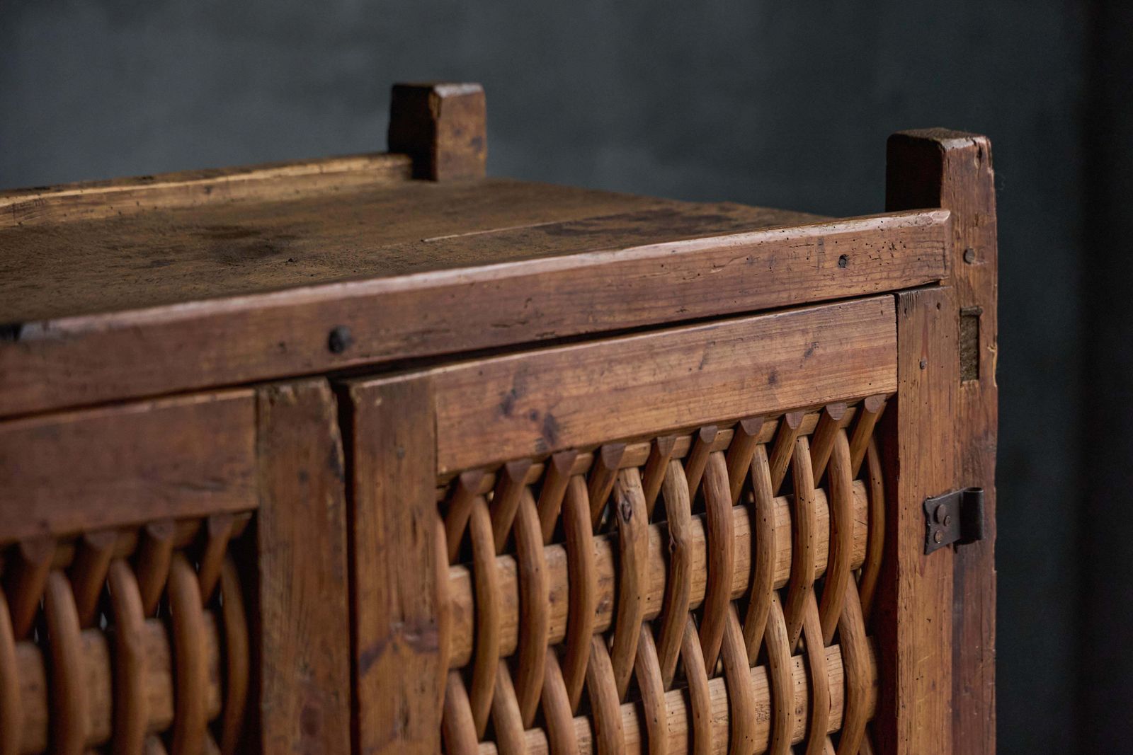 Rustic Art Populaire Pantry, France, Late 19th Century photo for sale