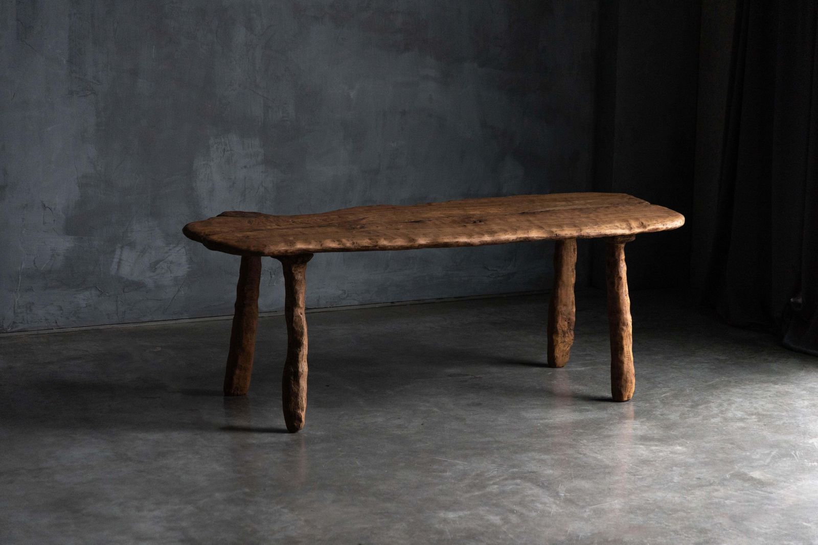 Organic Wabi Sabi Table, France, 1970s photo Furniture
