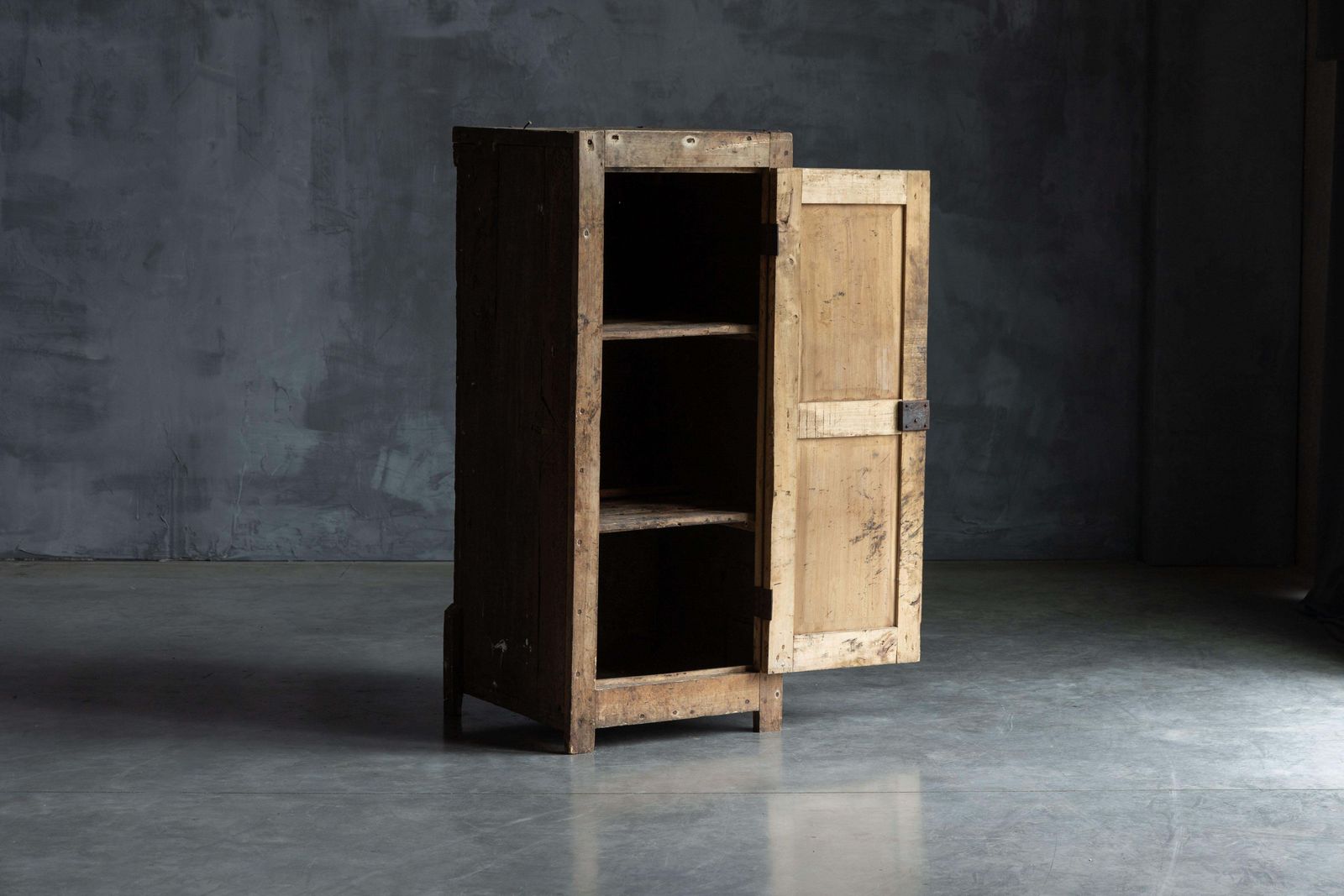 Primitive Folk Art Cabinet, France, 19th Century photo for sale