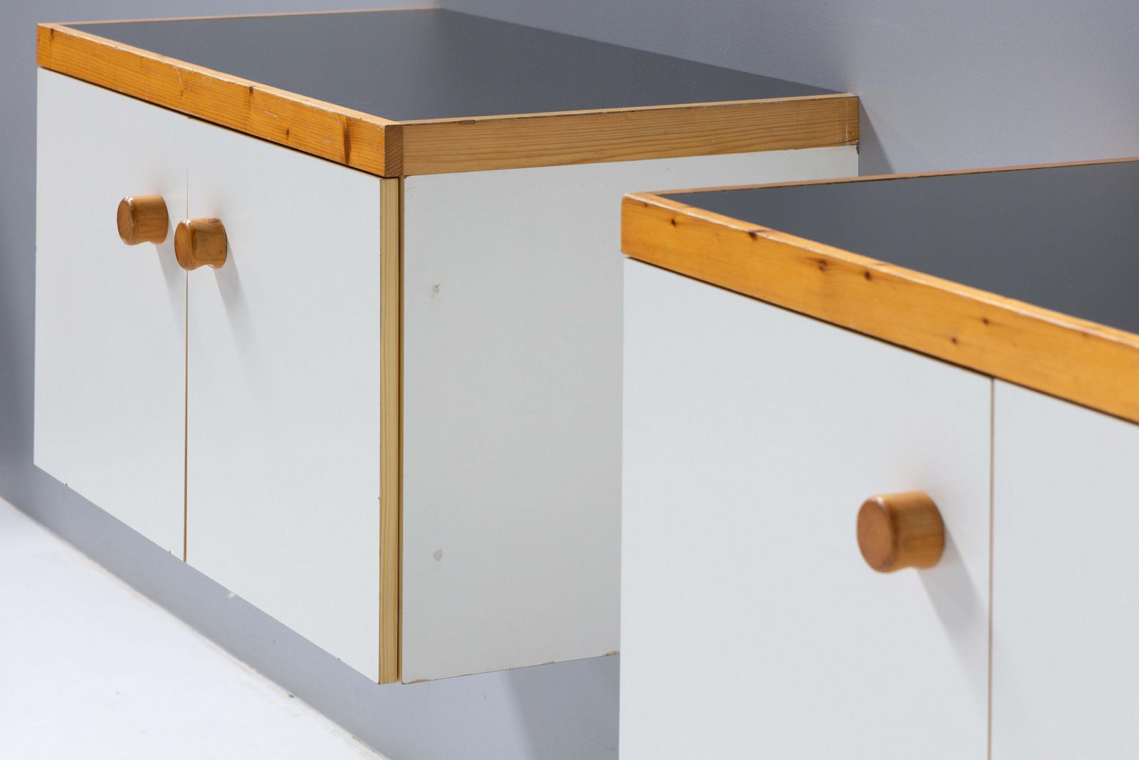 6767.0 Wall Mounted Cabinet By Charlotte Perriand For 'Les Arcs', France, 1970s photo