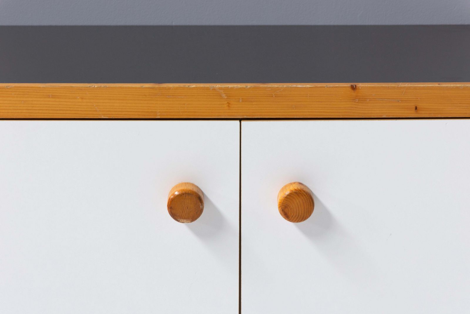 Wall Mounted Cabinet By Charlotte Perriand For 'Les Arcs', France, 1970s photo for sale