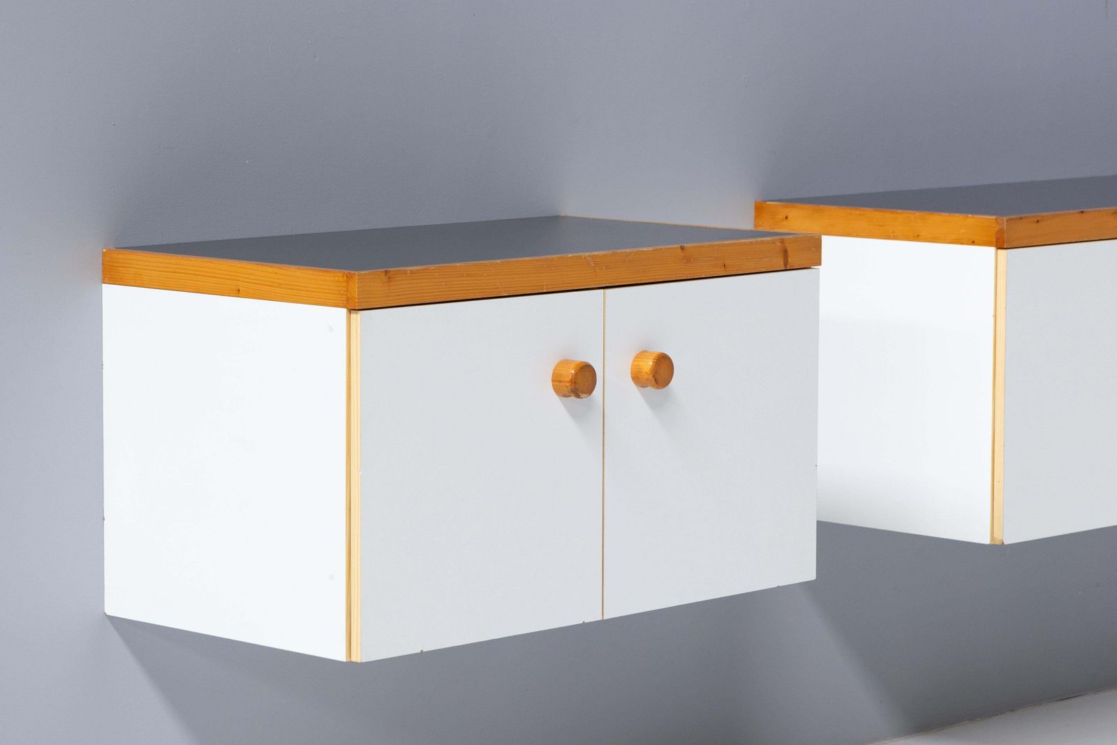 4155.0 Wall Mounted Cabinet By Charlotte Perriand For 'Les Arcs', France, 1970s photo