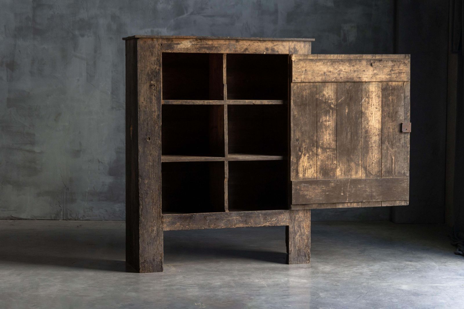 Brutalist Travail Populaire Cabinet, France, Early 19th Century photo furniture