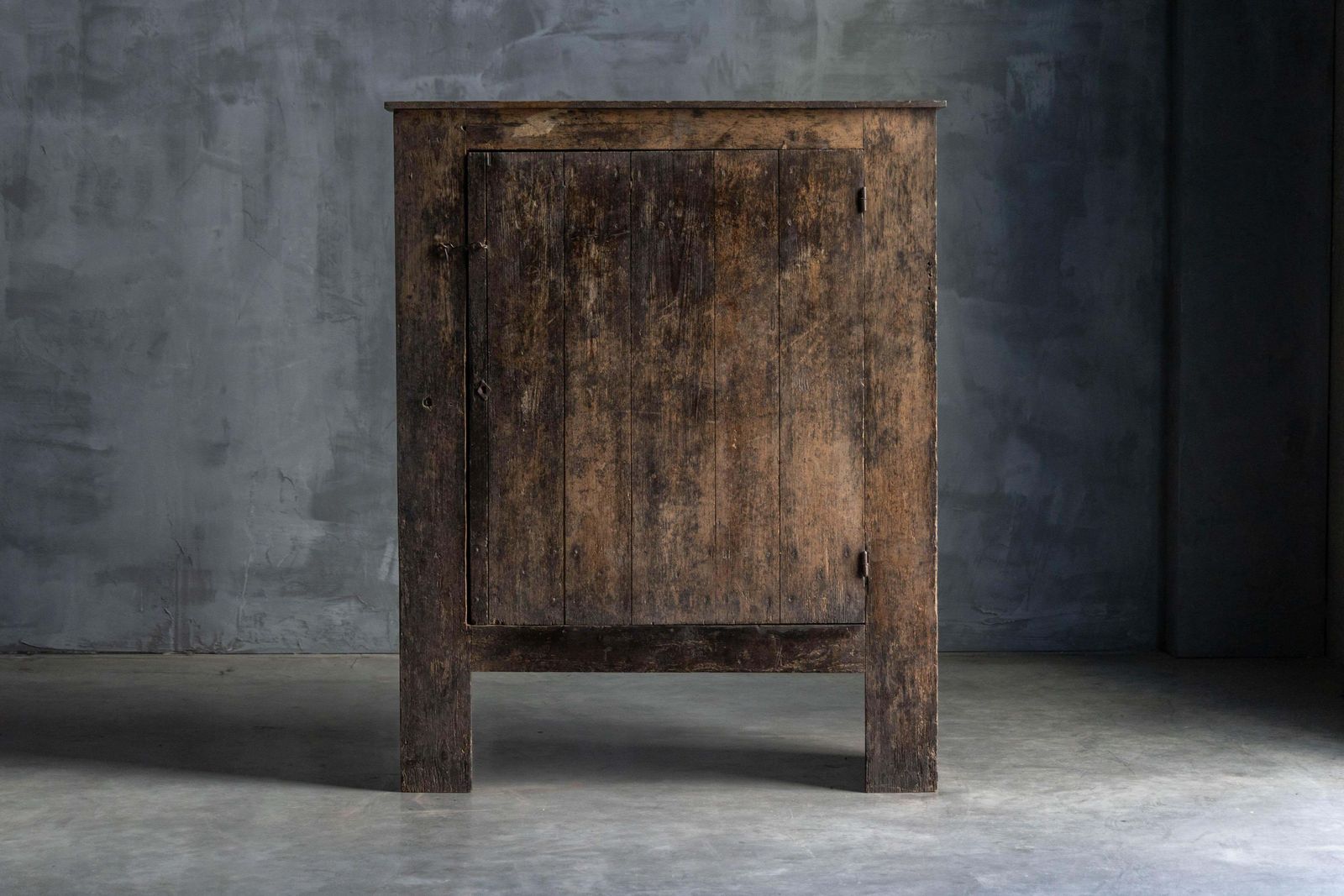 Brutalist Travail Populaire Cabinet, France, Early 19th Century photo vintage