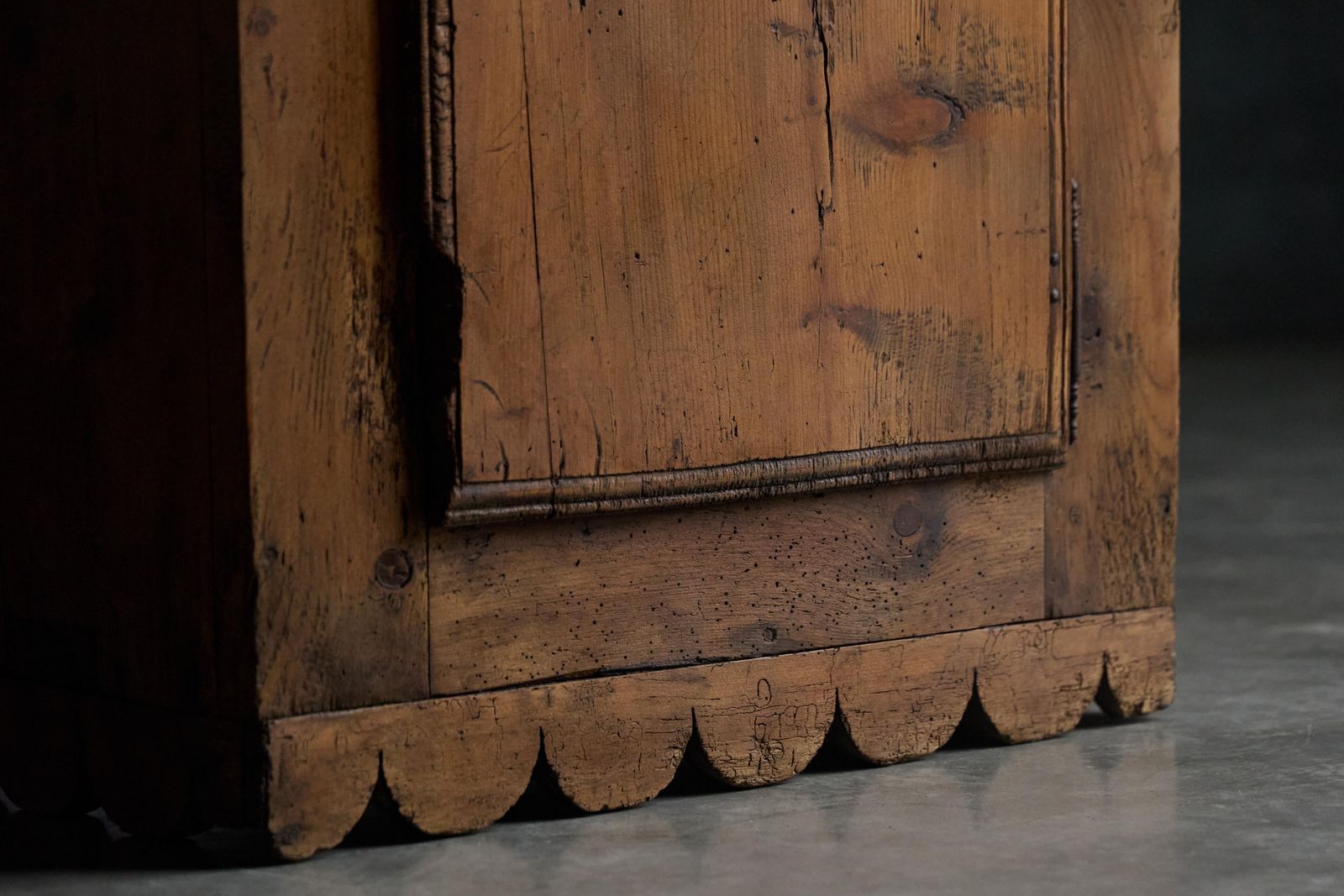 3126.0 Rustic Alpine Cupboard, France, Early 19th Century photo
