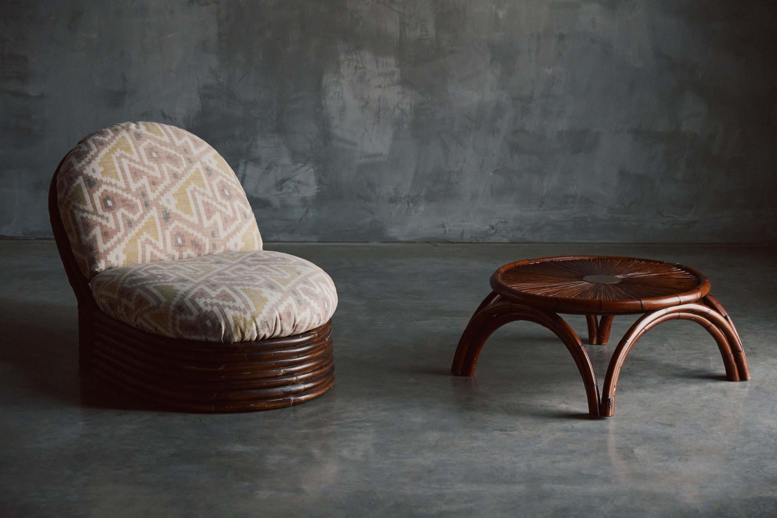 Bamboo Coffee Table By Gabriella Crespi, Italy, 1970s photo 9180.0