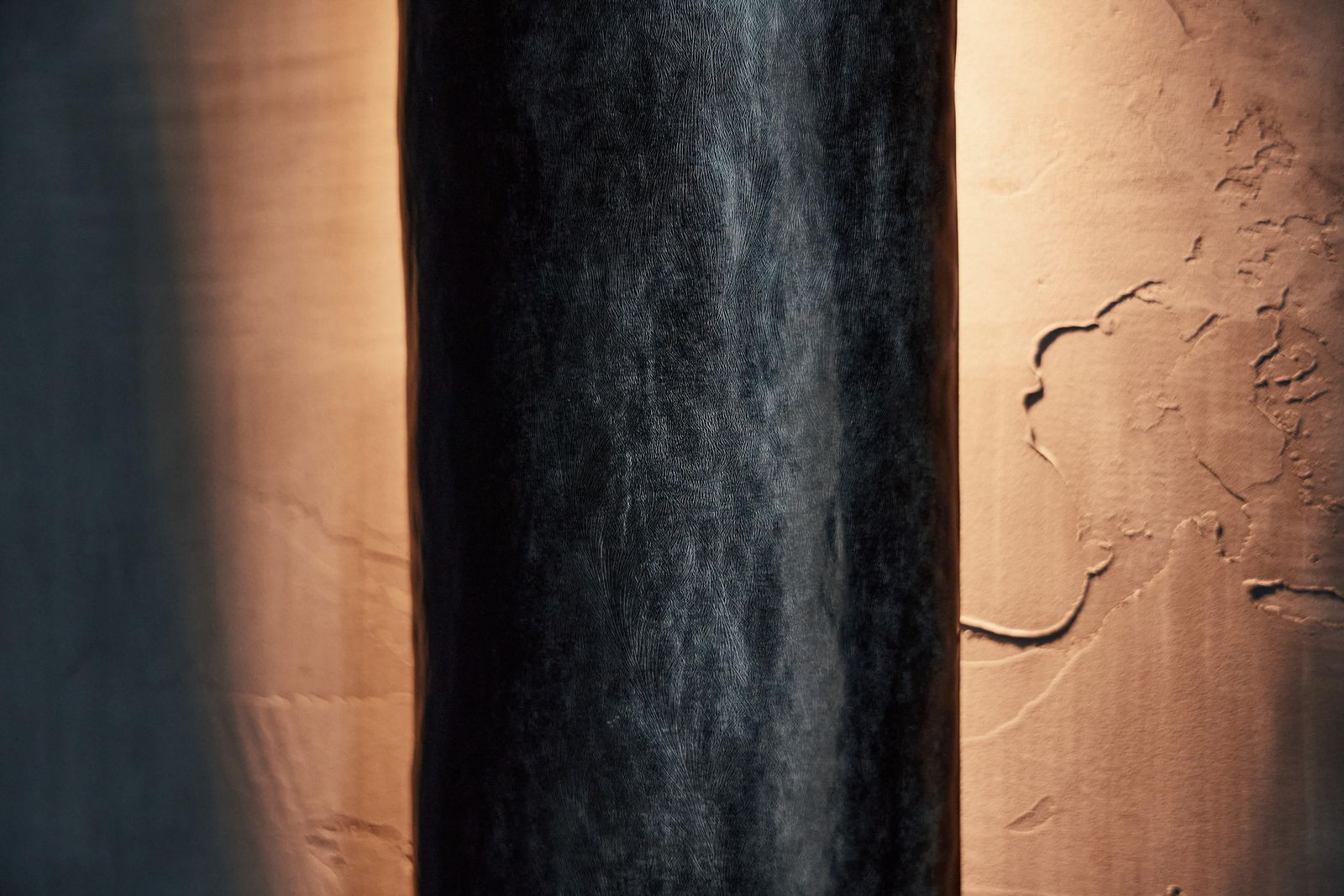 Lamp Shade In Hammered And Anodized Aluminum By Sigve Knutson, Norway, 2018 photo Lighting