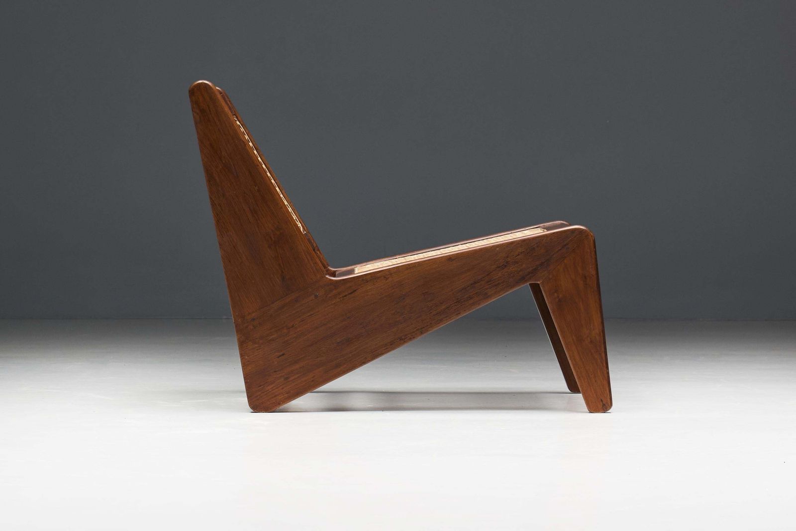Furniture Kangaroo Chairs Pj Si 59 By Pierre Jeanneret, Chandigarh, 1955 photo