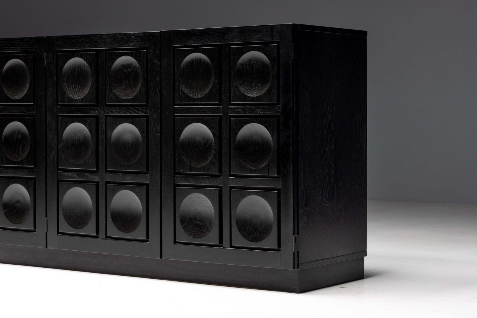 Brutalist Sideboard 'Torino' By Frans Defour, Belgium, 1970s photo vinterior
