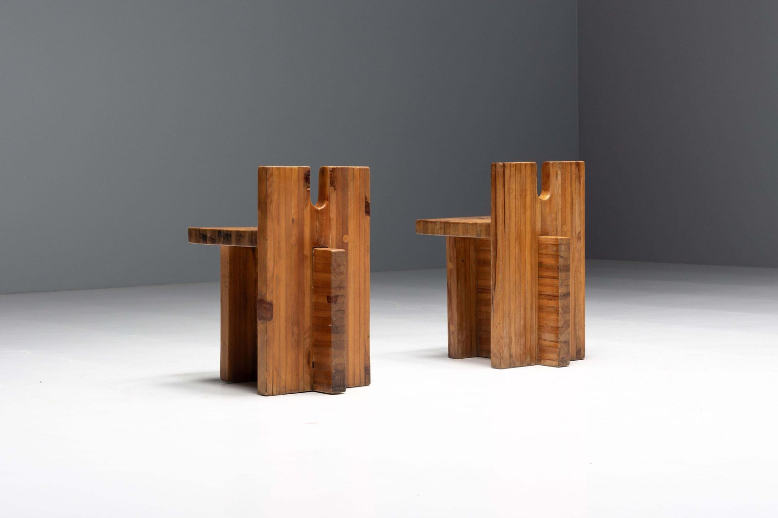 Sesc Stools By Lina Bo Bardi For Sesc Pompeia, Brazil, 1970s photo vinterior