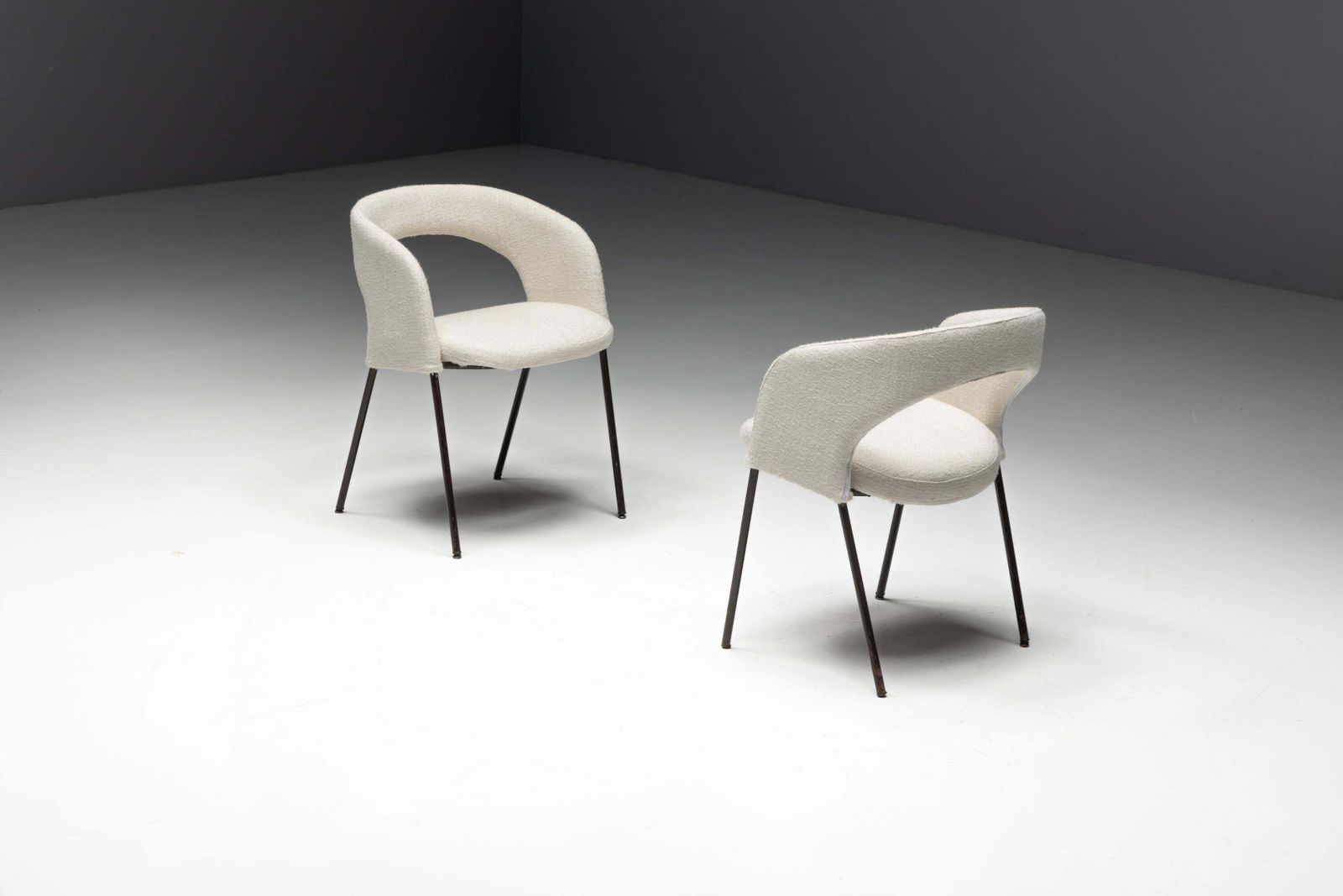 photo furniture Dining Chairs By Gastone Rinaldi For Rima, Italy, 1950s