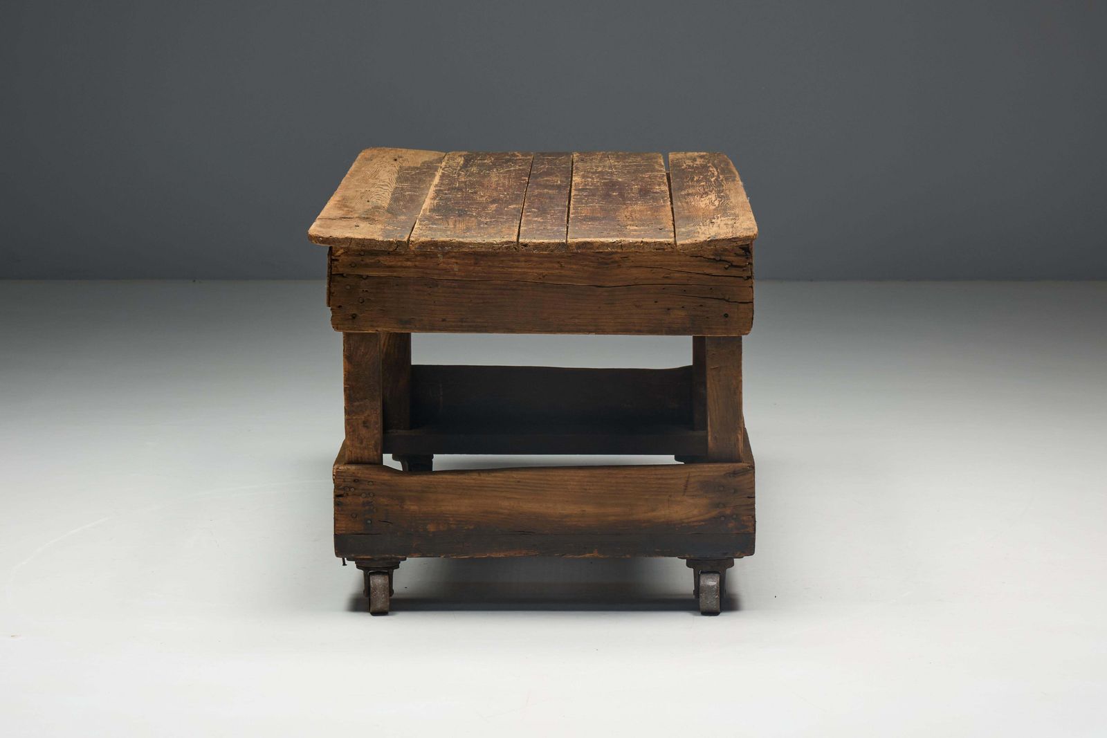 Primitive Industrial Table, France, 19th Century photo buy