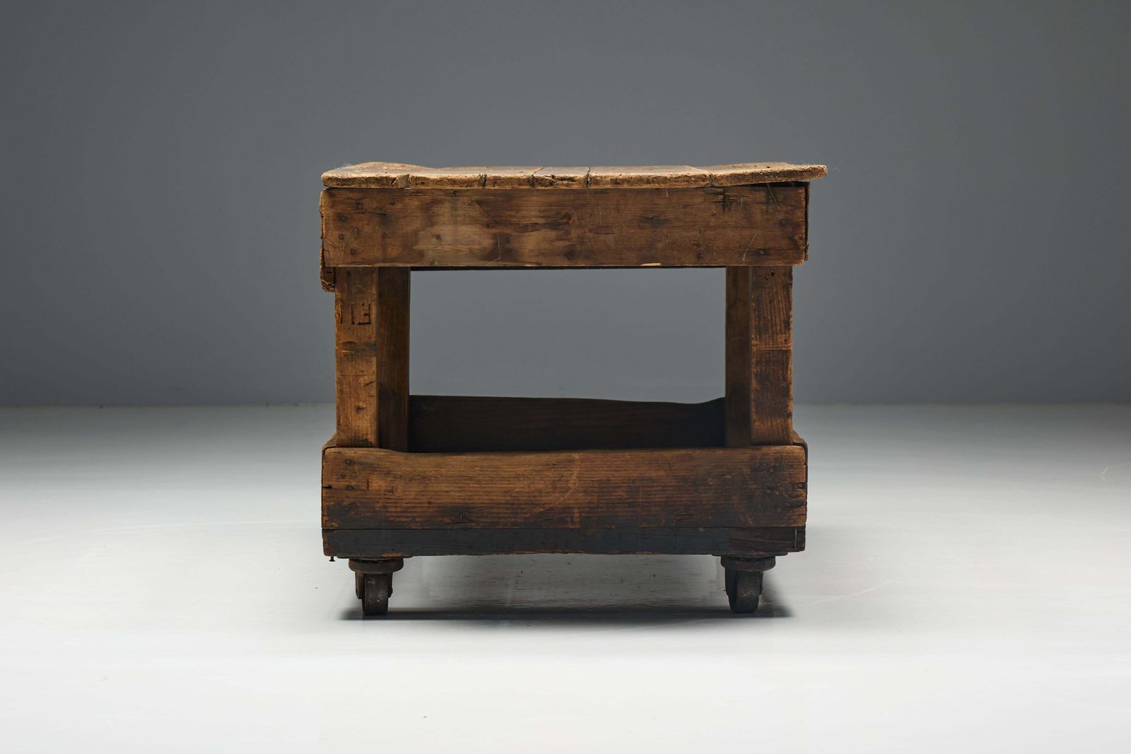 photo vinterior Primitive Industrial Table, France, 19th Century