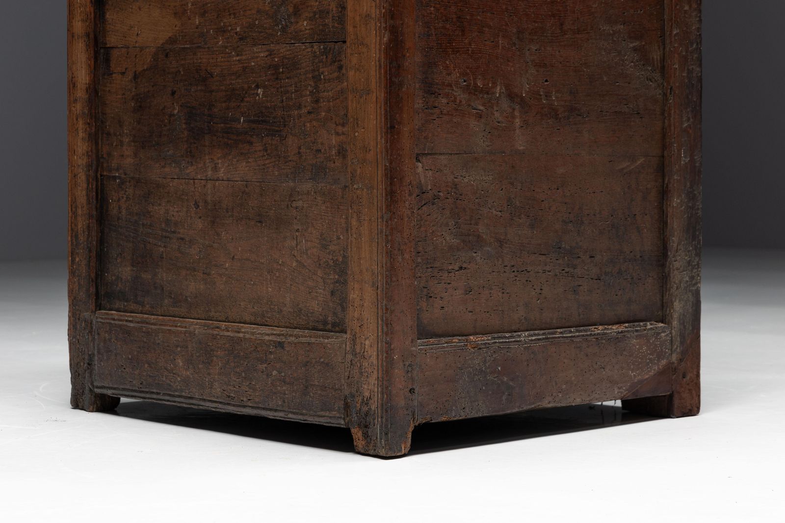 photo for sale Primitive Folk Art Shelving Cupboard, France, 19th Century
