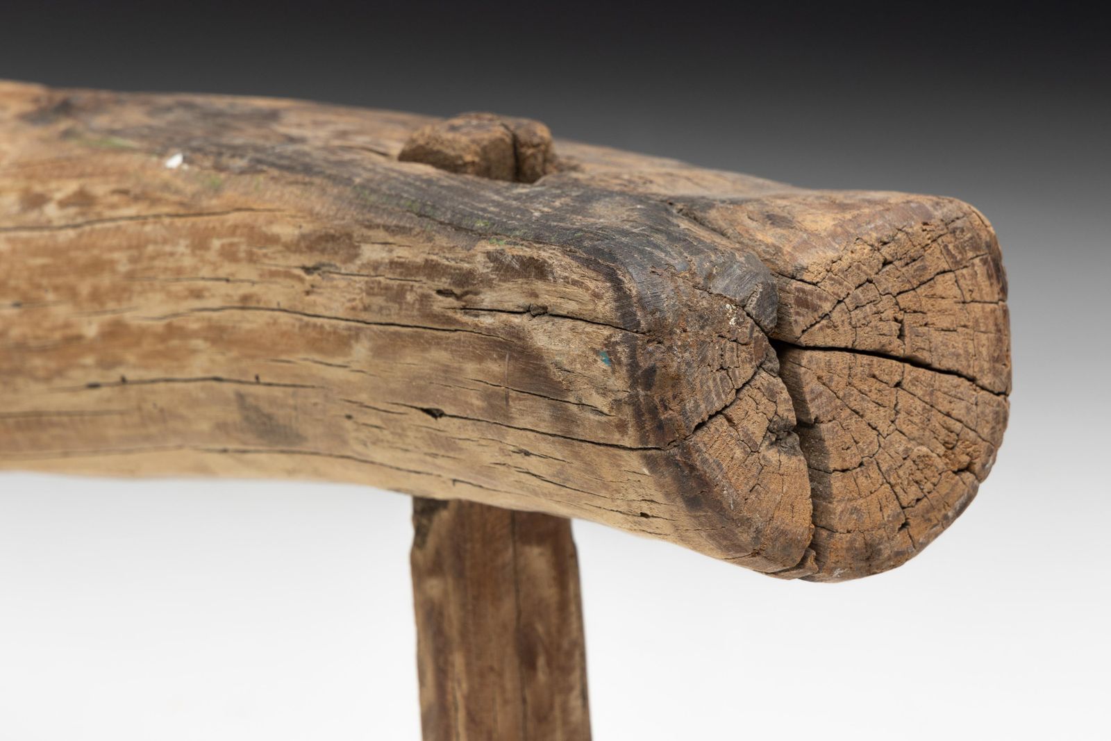 Wabi Sabi Primitive Tripod Stool, France, 18th Century photo 1820.0