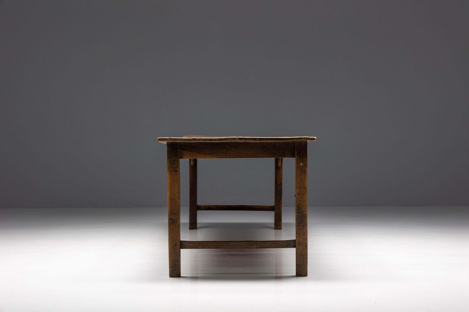 photo for sale Rustic Primitive Farmhouse Dining Table, France, 19th Century