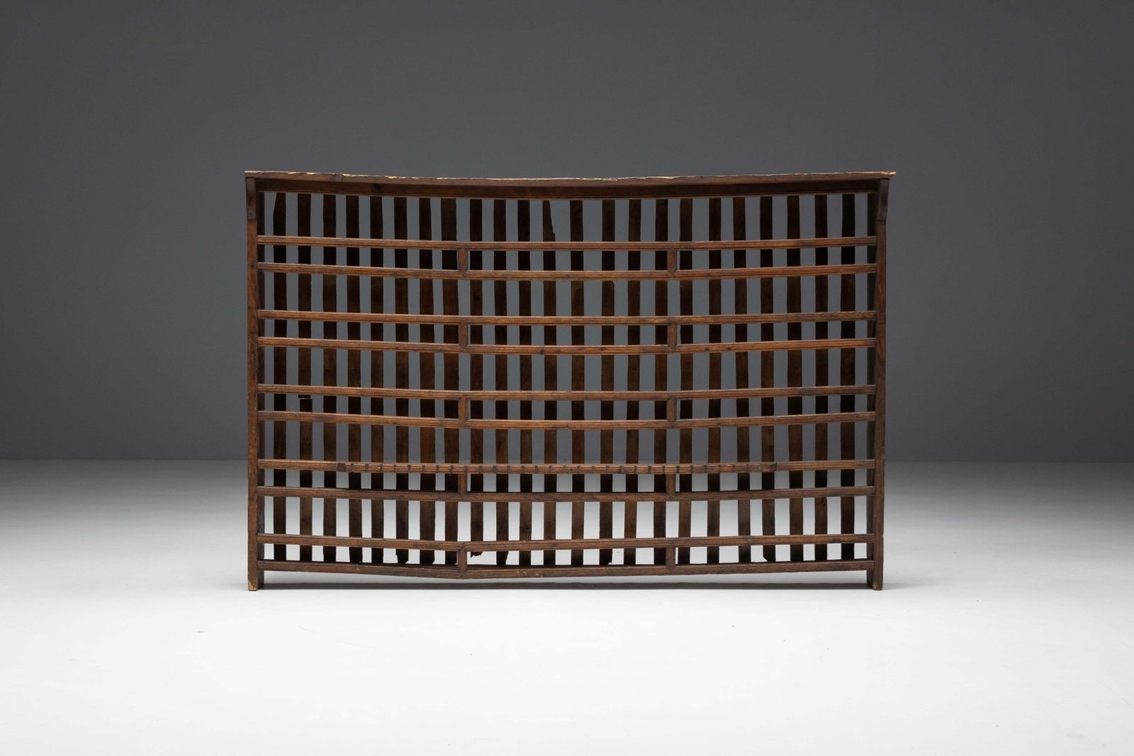 Rural Travail Populaire Shelving Unit, France, 19th Century photo furniture