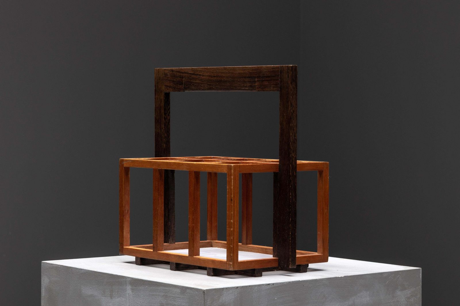 Wine Holder By André Verroken For Hof Van Cleve, Belgium, 2010s photo Furniture