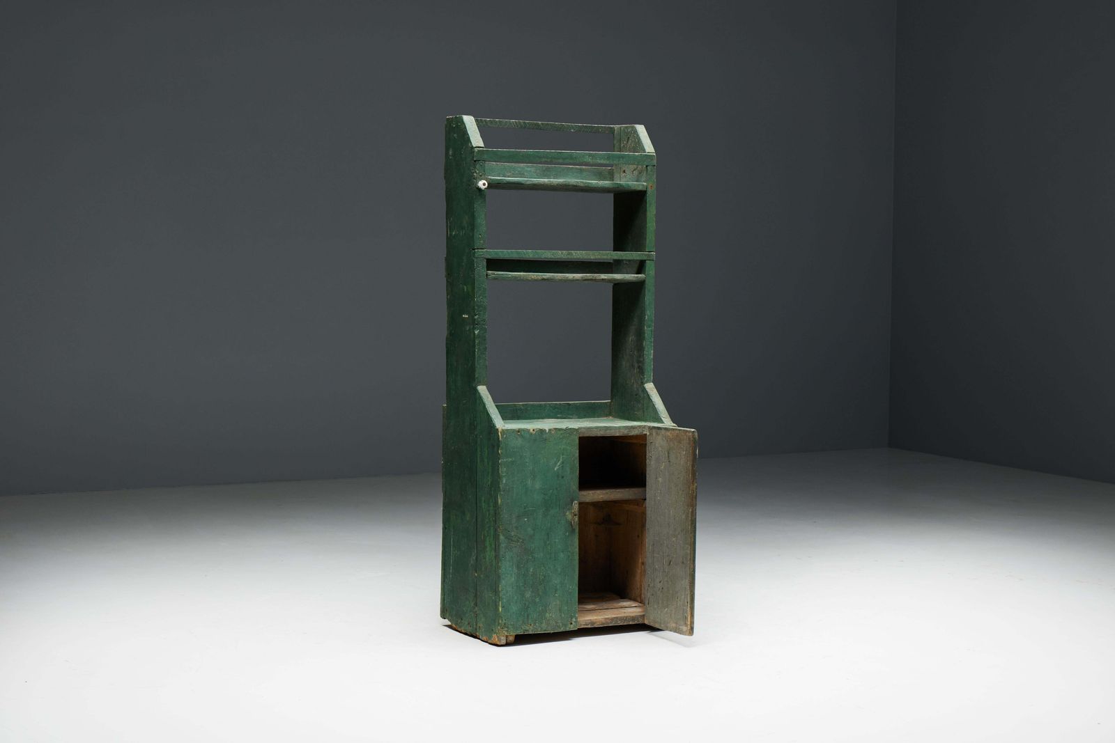 Rustic Folk Art Cupboard, France, 19th Century photo 3007.0