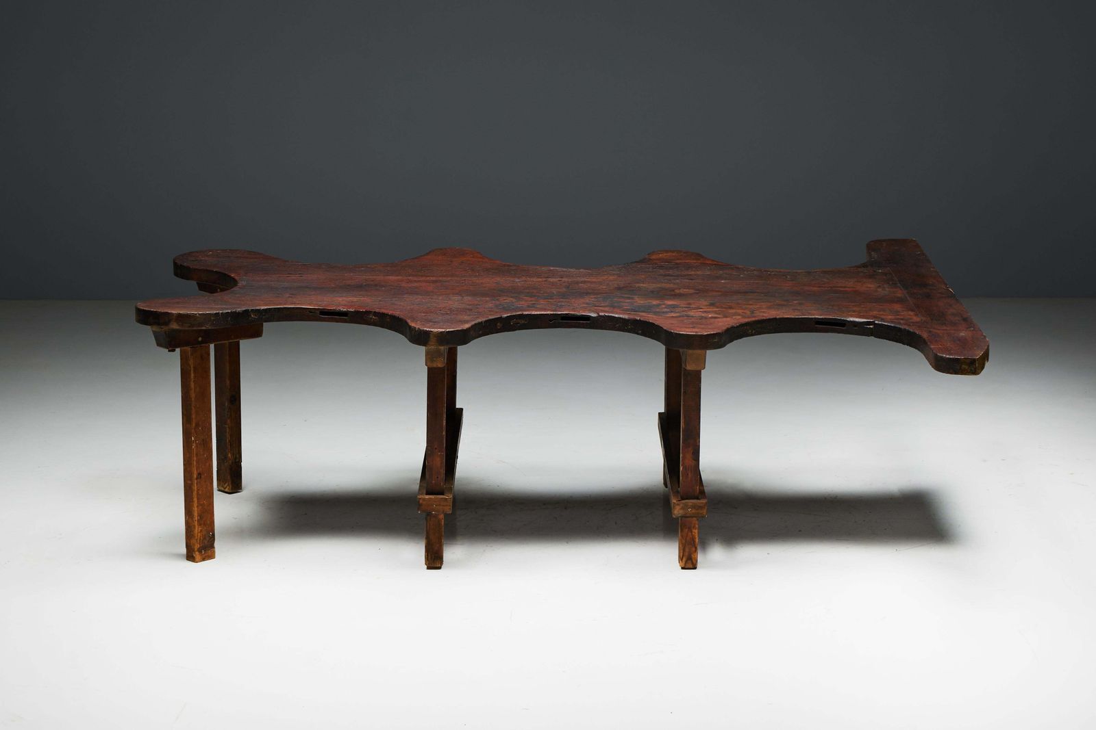 Rustic Free Form Organic Table, France, Late 19th Century photo 17530.0