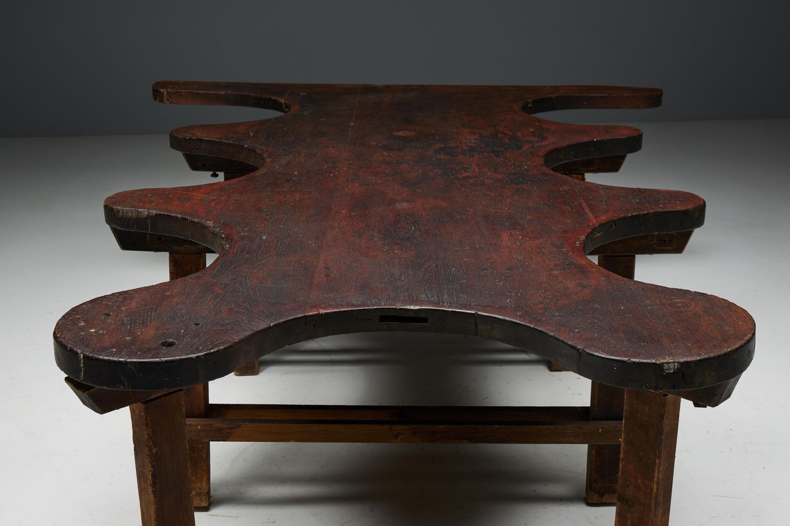 photo for sale Rustic Free Form Organic Table, France, Late 19th Century