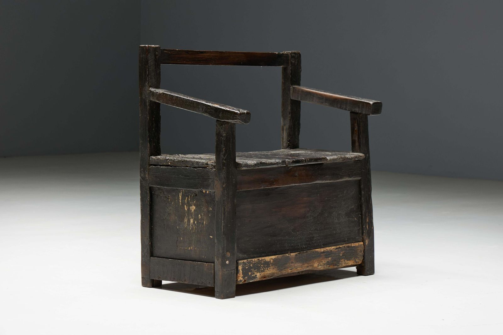 photo buy Naive Wabi Sabi Bench, France, 19th Century
