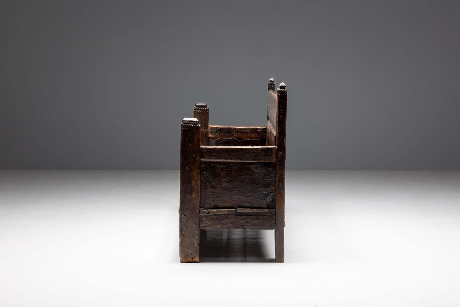 Rustic Art Populaire Bench, France, 19th Century photo vinterior