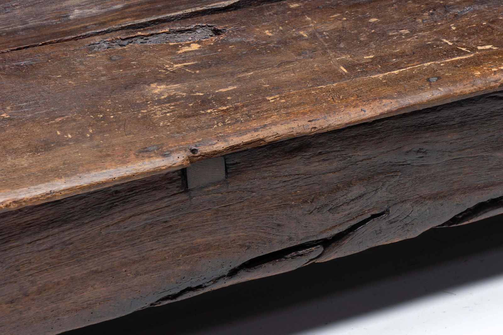 Rustic Art Populaire Bench, France, 19th Century photo buy