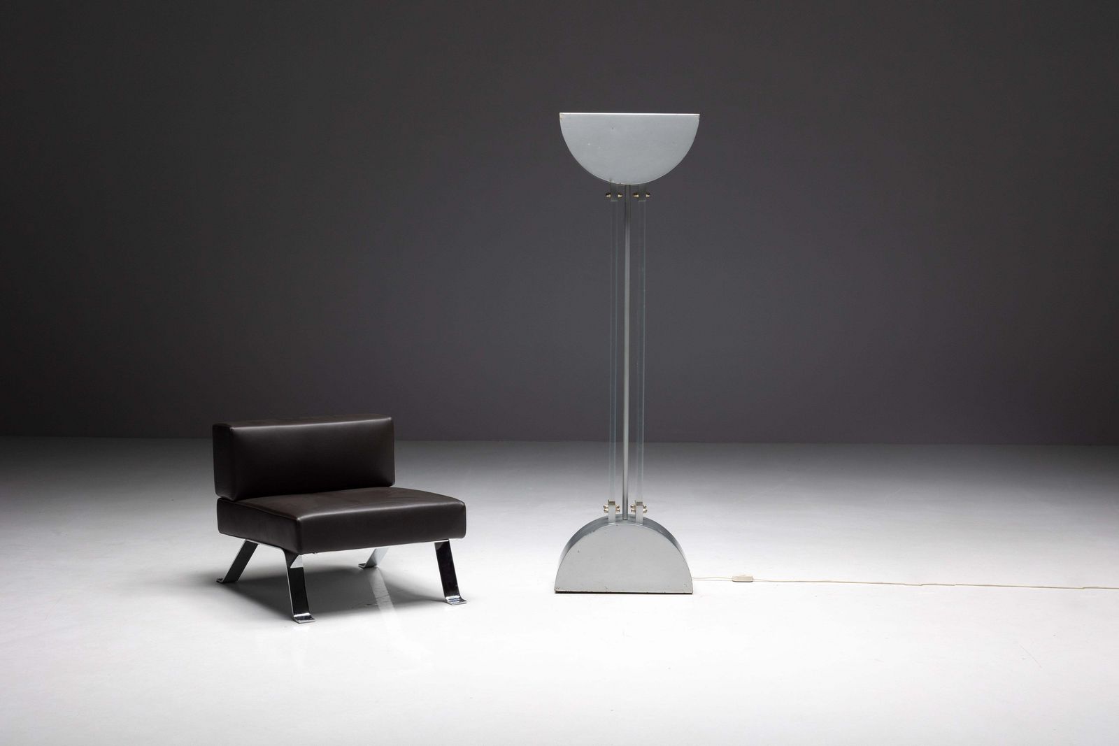 Post Modern Memphis Industrial Floor Lamp, Italy, 1970s photo for sale