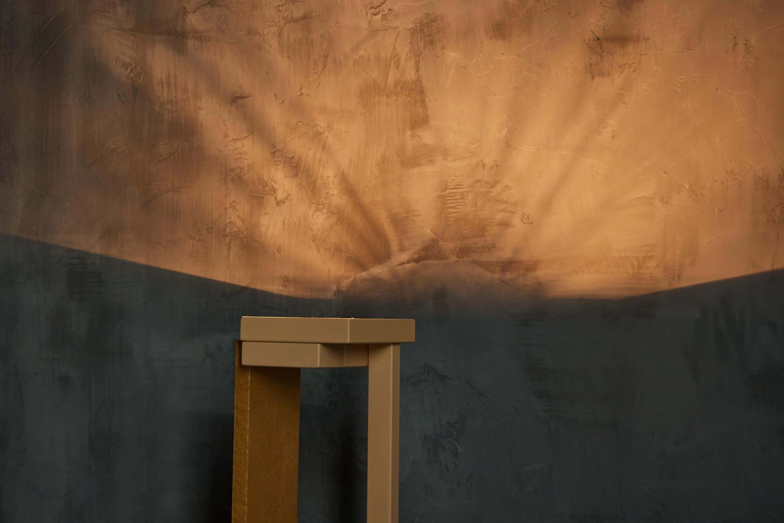 photo vintage Lacquered Burl Floor Lamp By Paul Michel, Belgium, 1980s