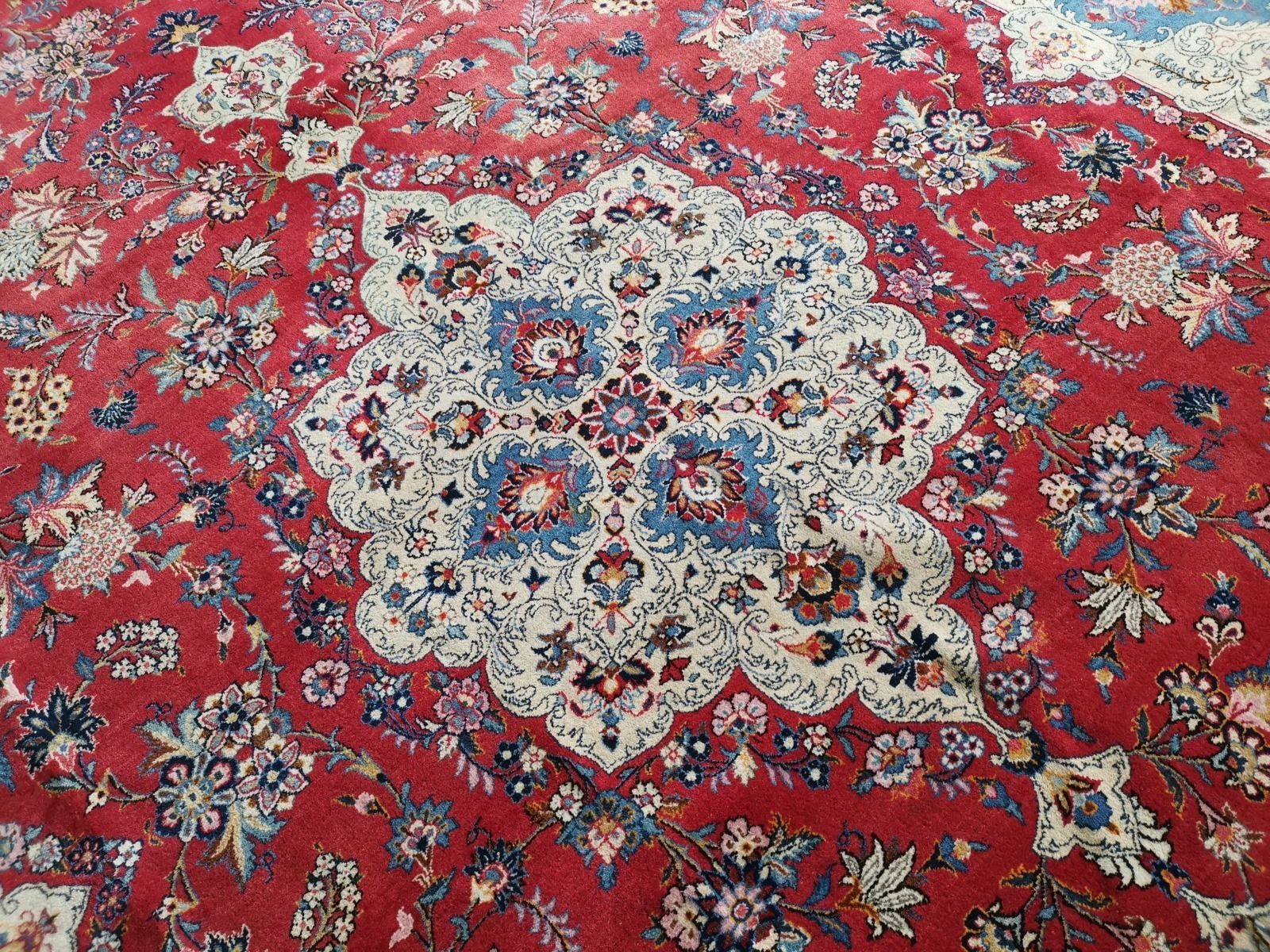 photo furniture Palatial Grand Vintage Hand Knotted Wool Rug (470 X 330 Cm)