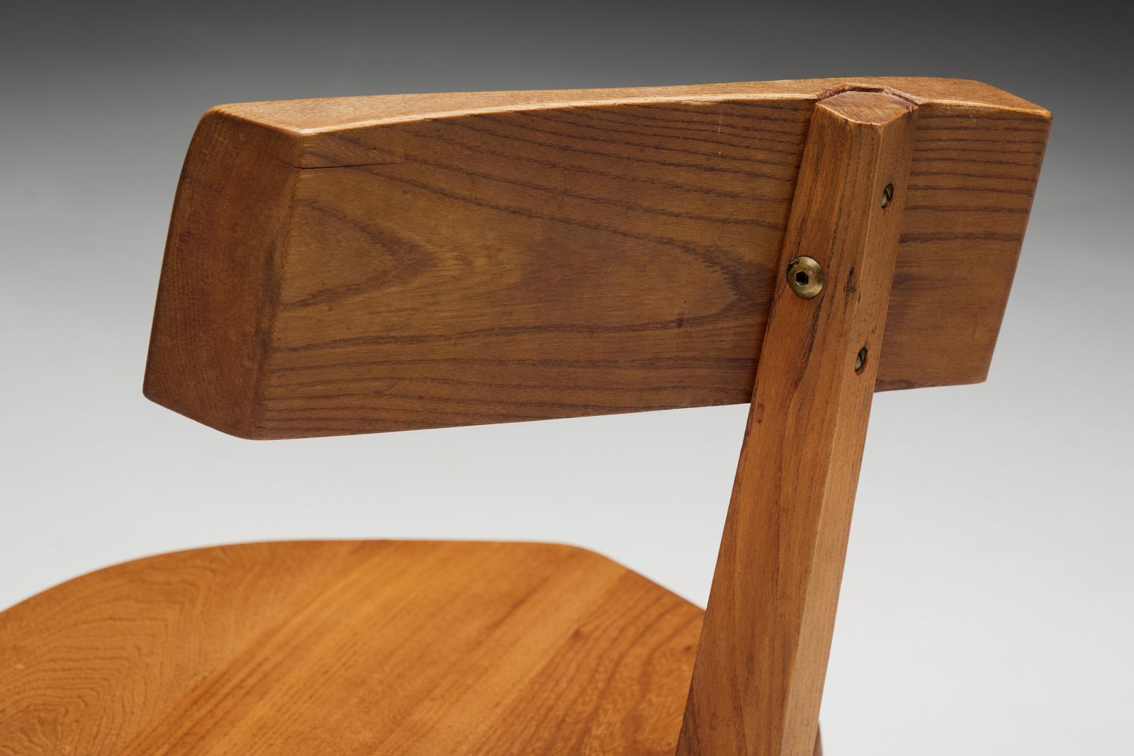 photo for sale S34 Dining Chairs By Pierre Chapo, France, 1970s