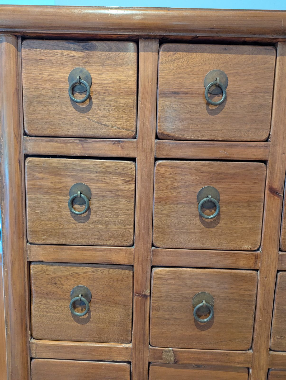 33 Drawer Elmwood Chinese Apothecary Cabinet photo buy