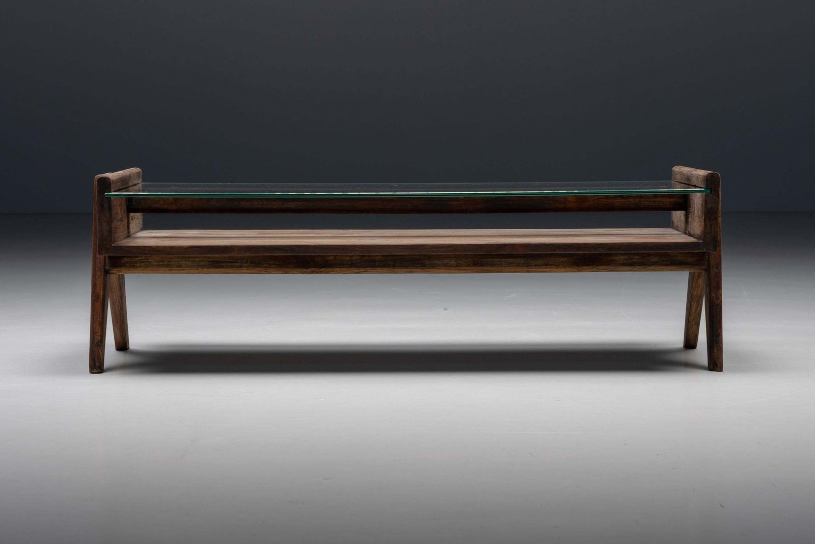 Pierre Jeanneret Pj Tb 05 A Coffee Table, Chandigarh, 1960s photo Furniture