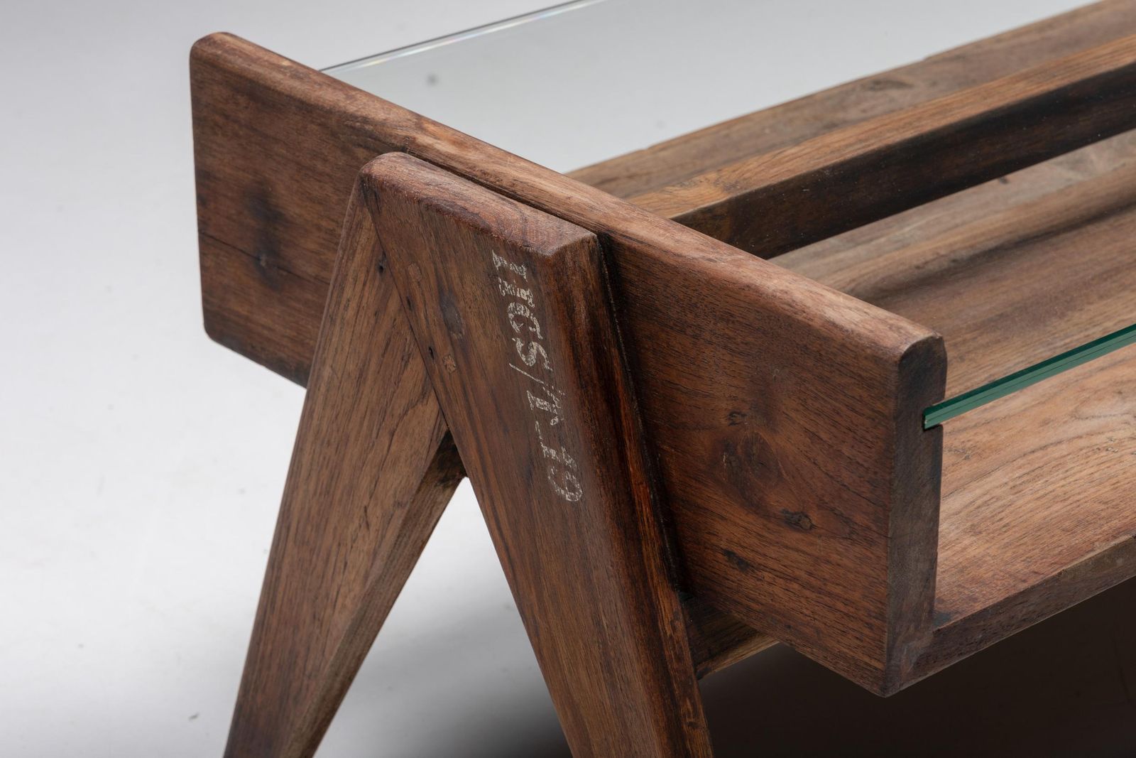Pierre Jeanneret Pj Tb 05 A Coffee Table, Chandigarh, 1960s photo buy