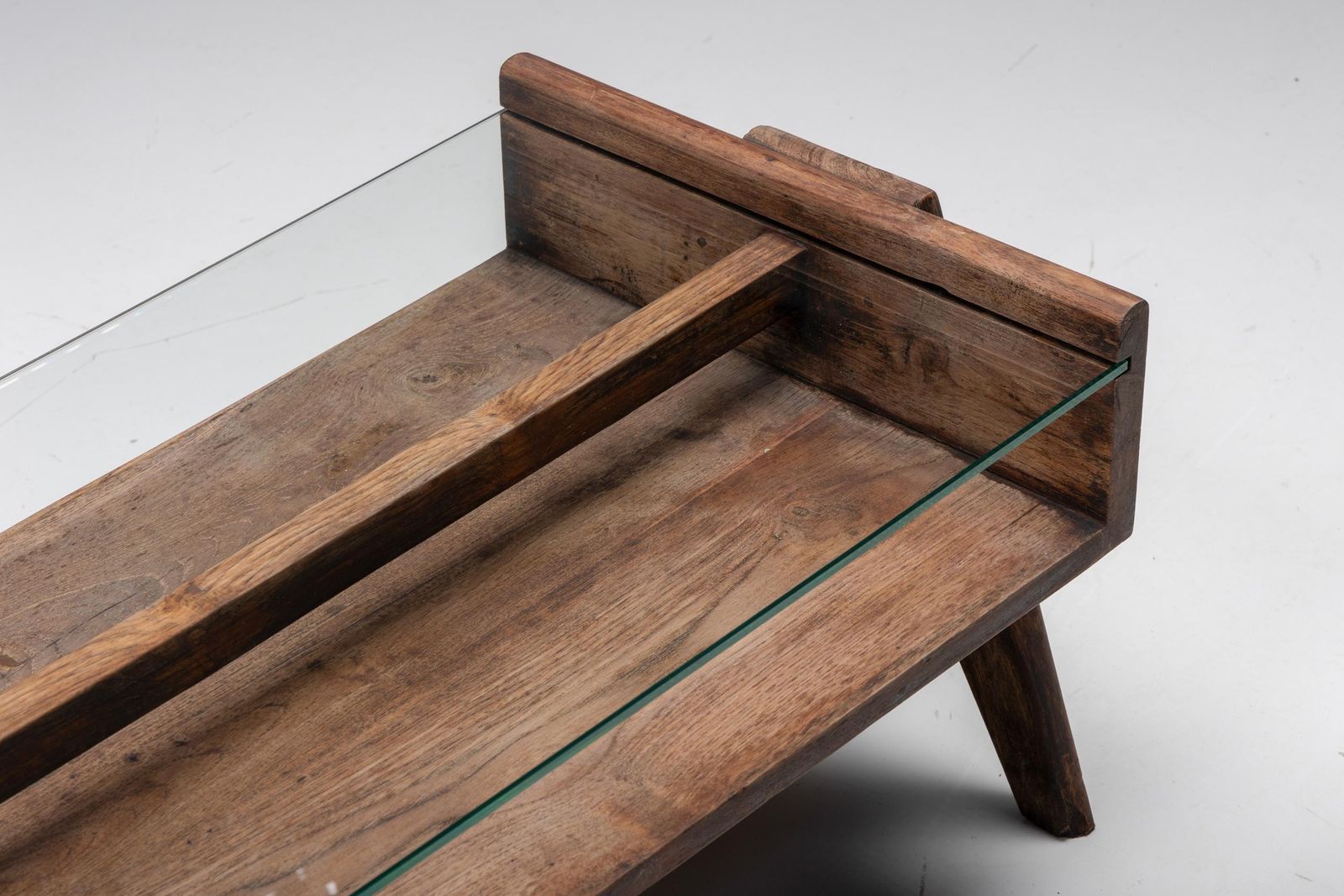 Pierre Jeanneret Pj Tb 05 A Coffee Table, Chandigarh, 1960s photo vintage
