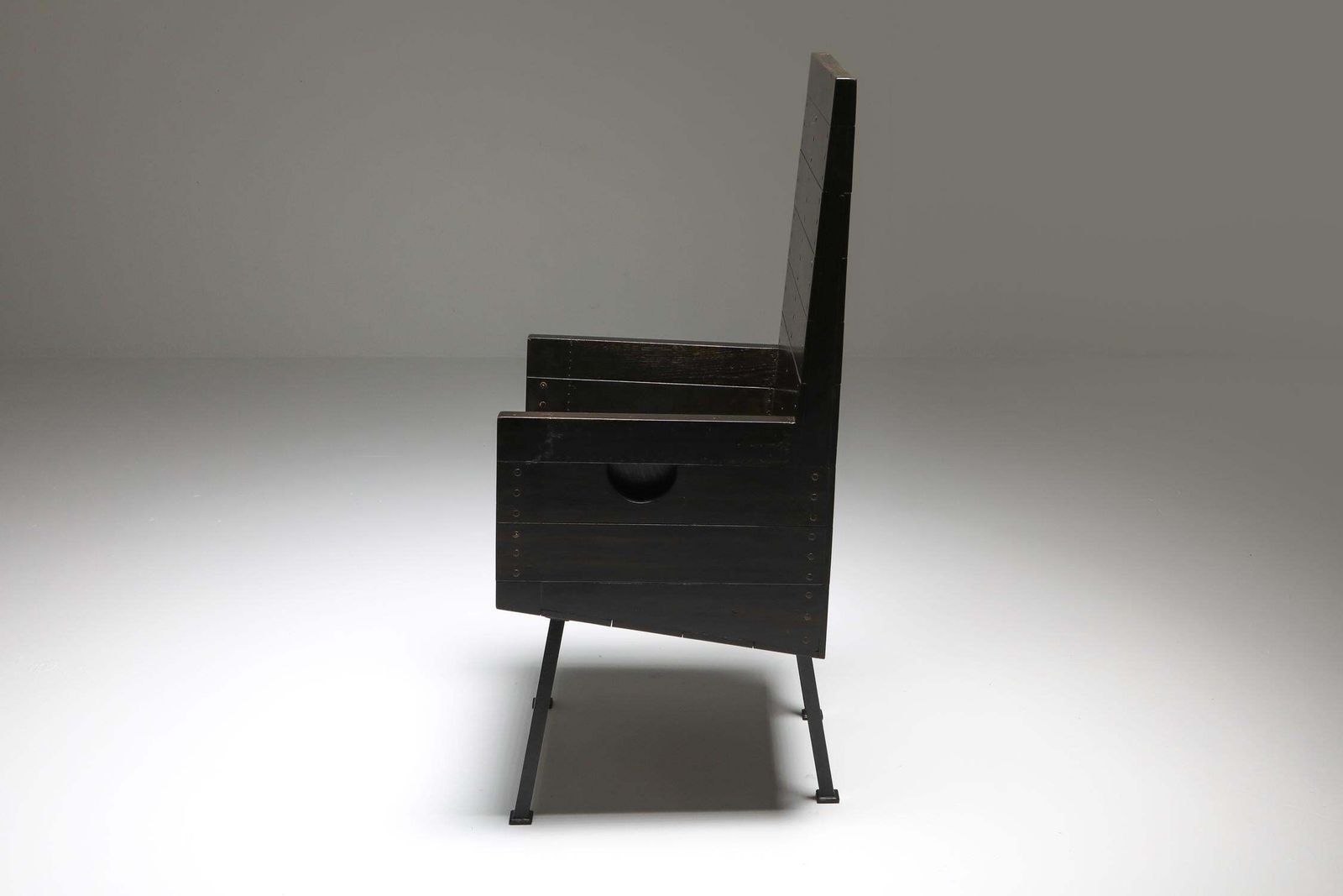 Modernist Armchair By Dom Hans Van Der Laan, Netherlands, 1960s photo 8706.0