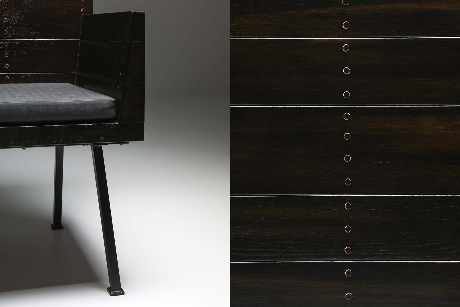 photo furniture Modernist Armchair By Dom Hans Van Der Laan, Netherlands, 1960s