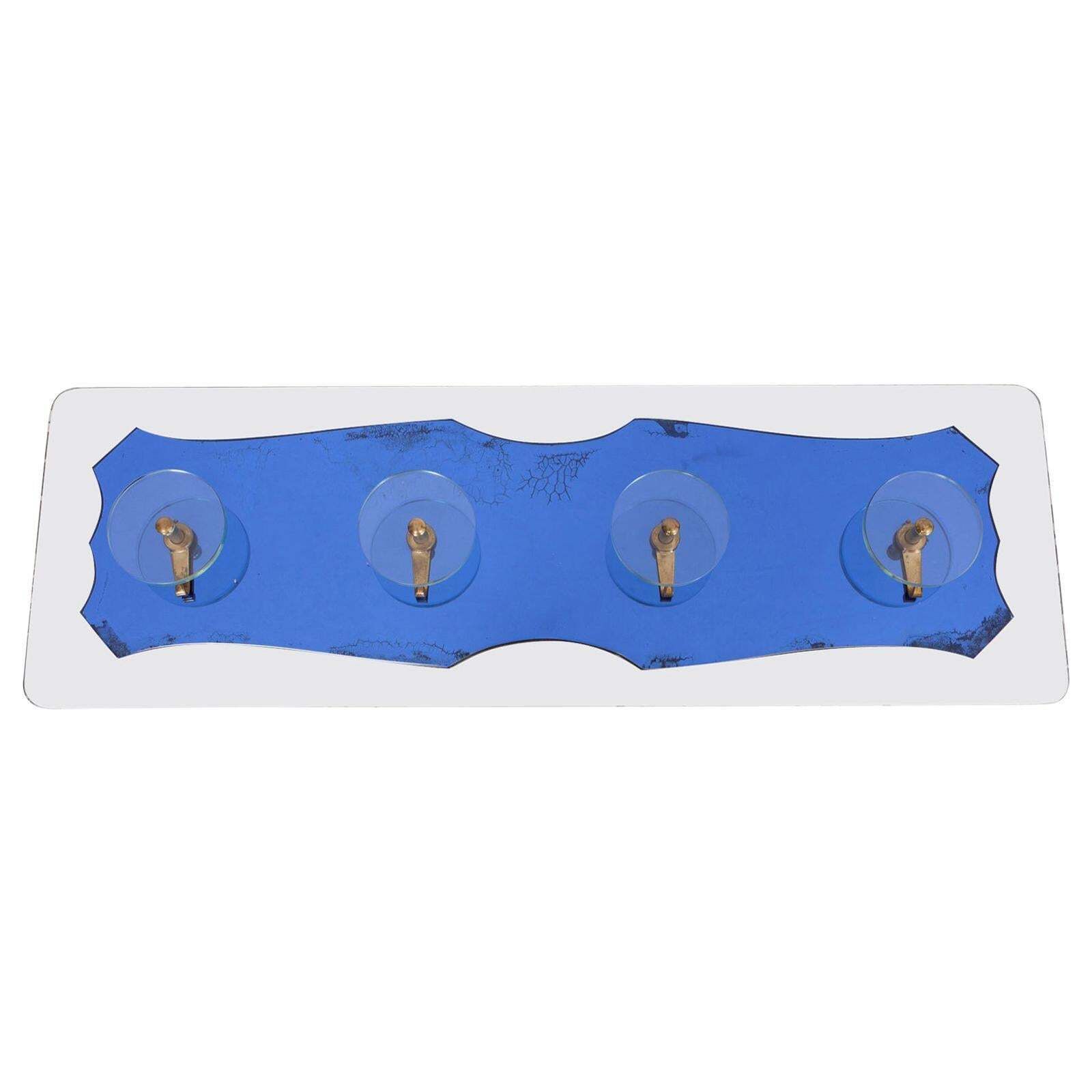 Fontana Arte Style Coat Rack By Pier Luigi Colli Italy, 1970s