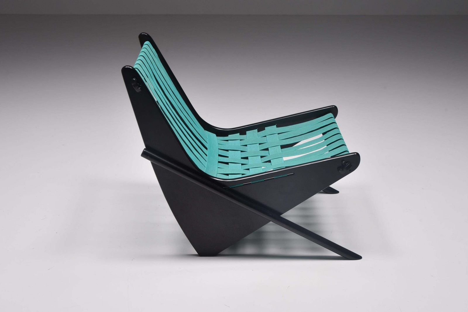 Brazilian Modern 'Boomerang' Lounge Chair By Richard Neutra, 1980s photo for sale