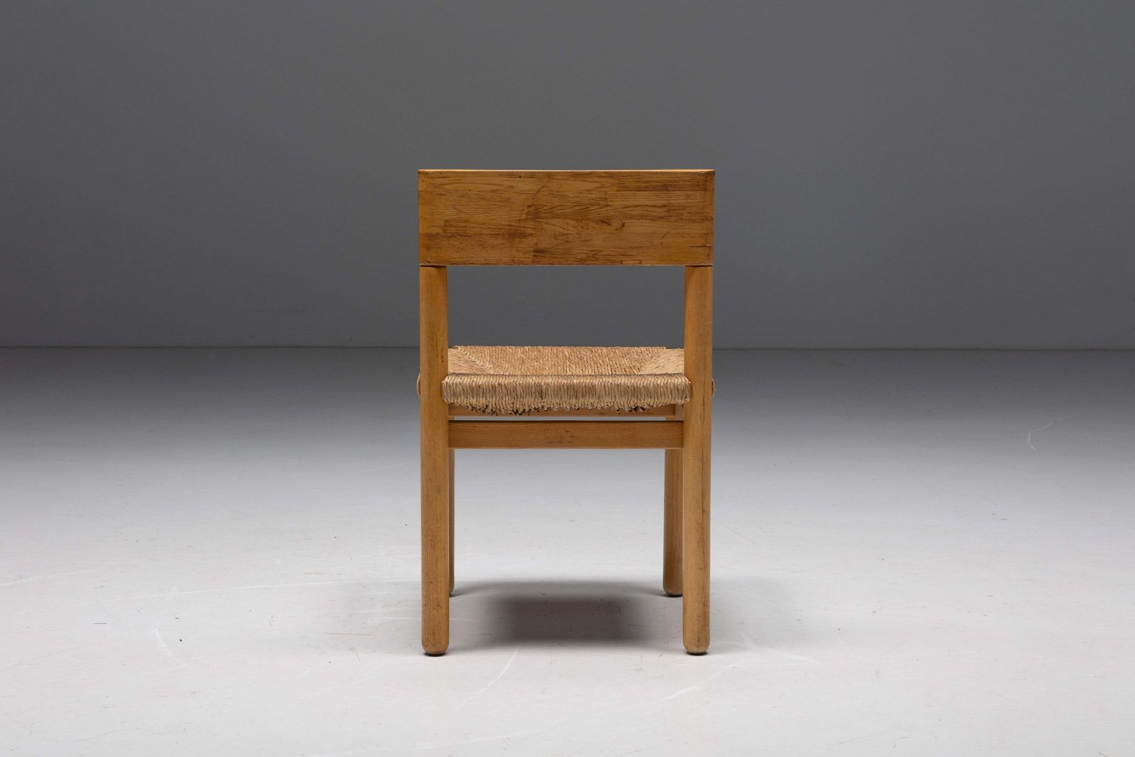Mid Century Pine Dining Chairs, France, 1960s photo buy