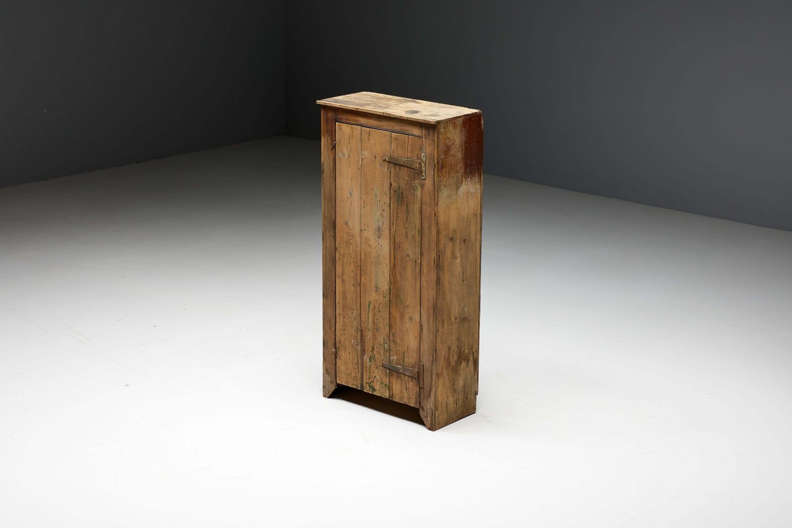 Rustic Travail Populaire Cabinet, France, 19th Century photo for sale